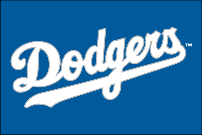 Los Angeles Dodgers 2007-2008 Batting Practice Logo iron on transfers for T-shirts